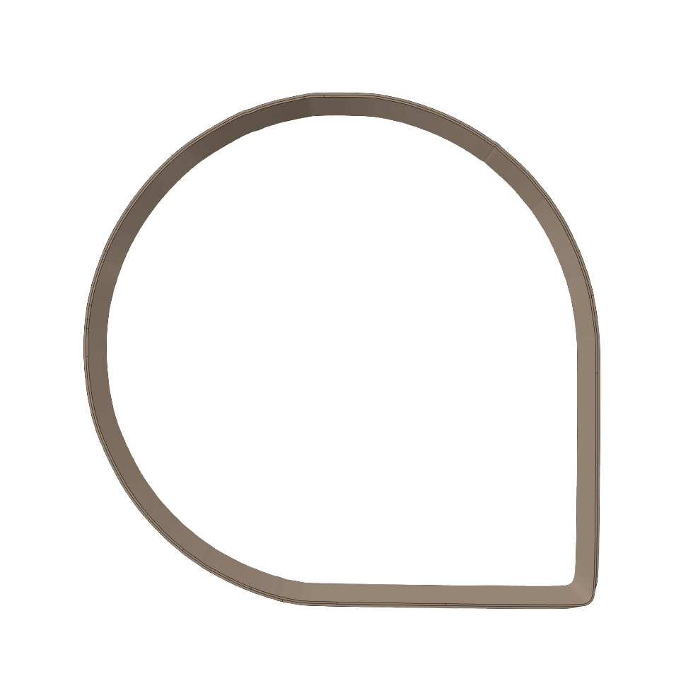 Keramik-Ausstecher geometrisch No. 14