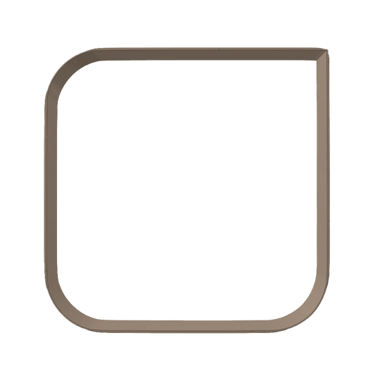 Keramik-Ausstecher geometrisch No. 12