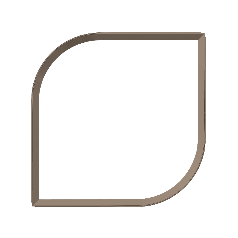 Keramik-Ausstecher geometrisch No. 9