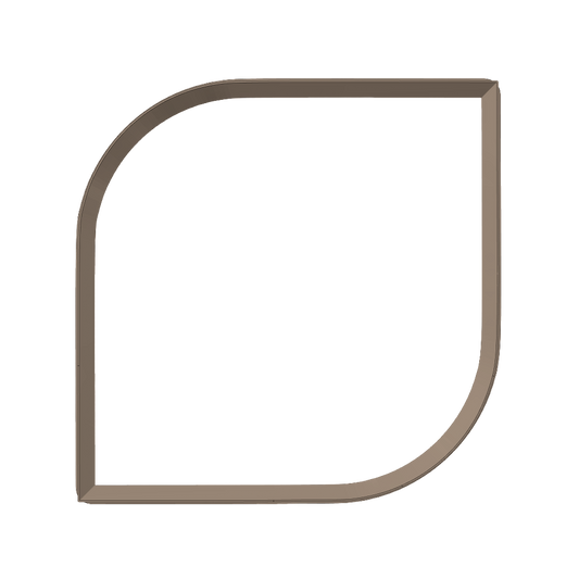 Keramik-Ausstecher geometrisch No. 9