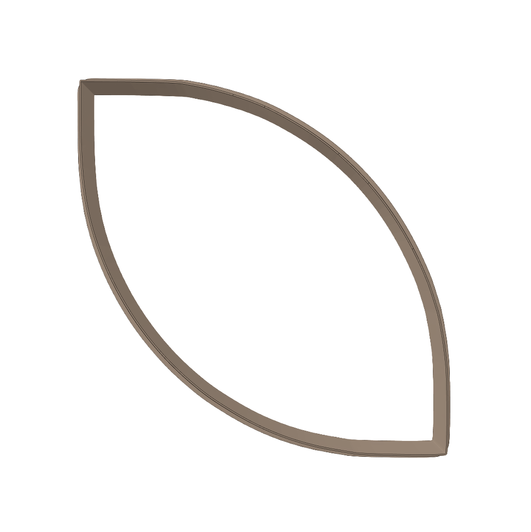 Keramik-Ausstecher geometrisch No. 7