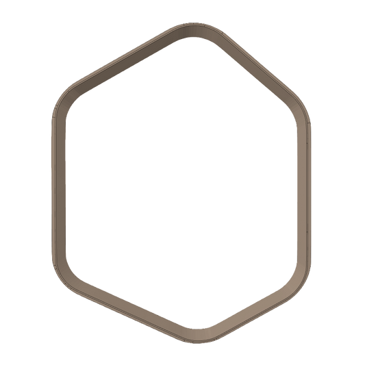Keramik-Ausstecher geometrisch No. 5