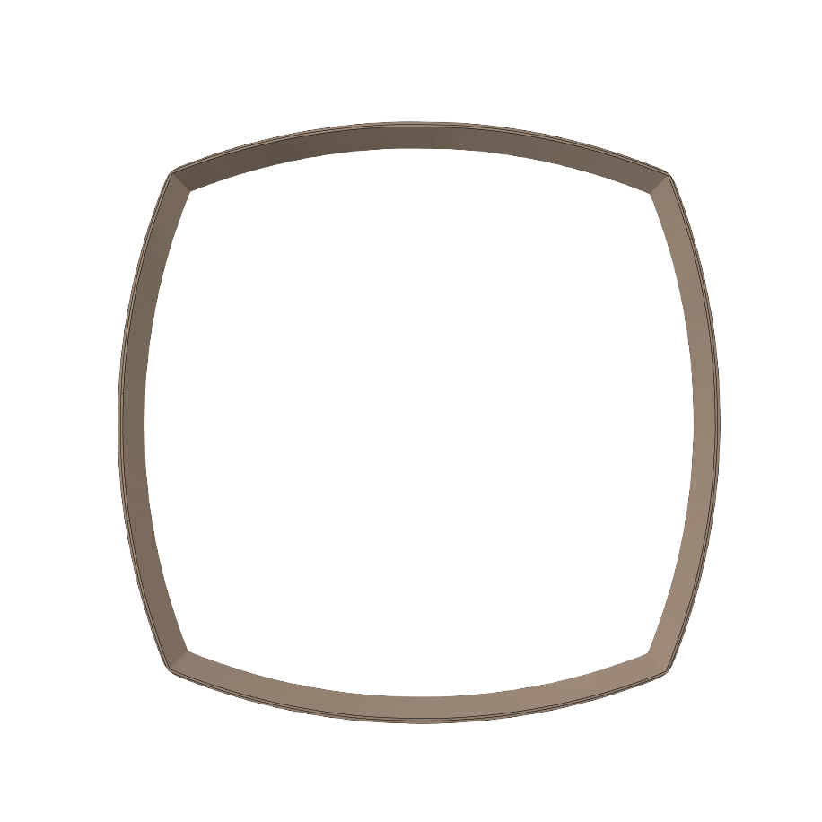 Keramik-Ausstecher geometrisch No. 4