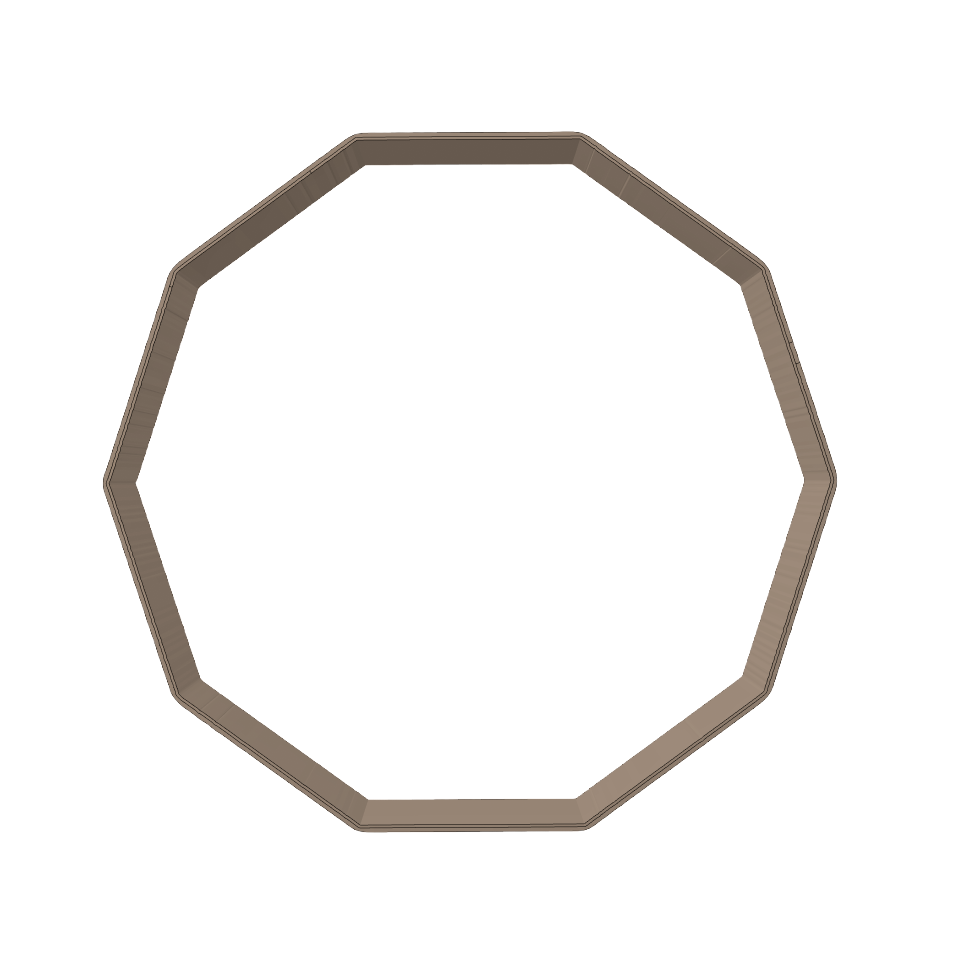 Keramik-Ausstecher geometrisch No. 2