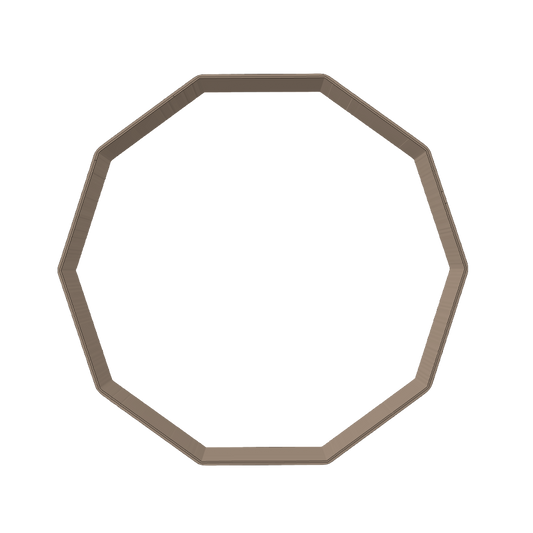 Keramik-Ausstecher geometrisch No. 2