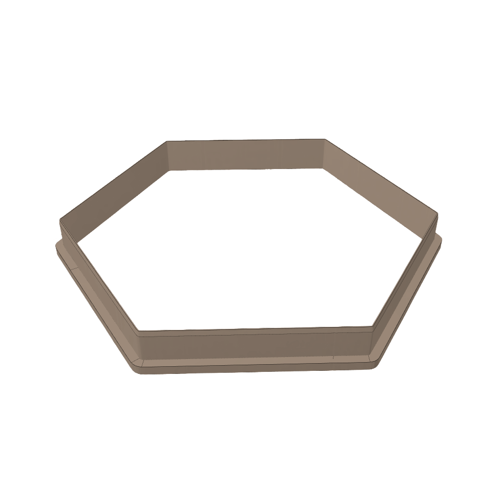 Keramik-Ausstecher geometrisch No. 1