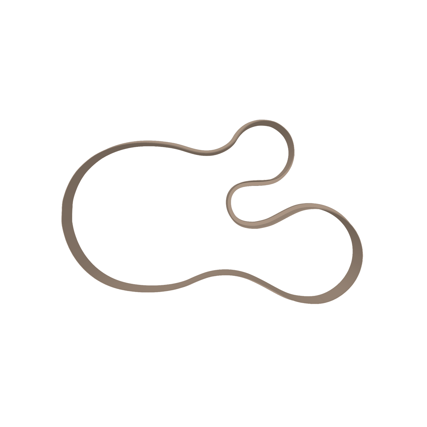 Keramik-Ausstecher Blob No.1