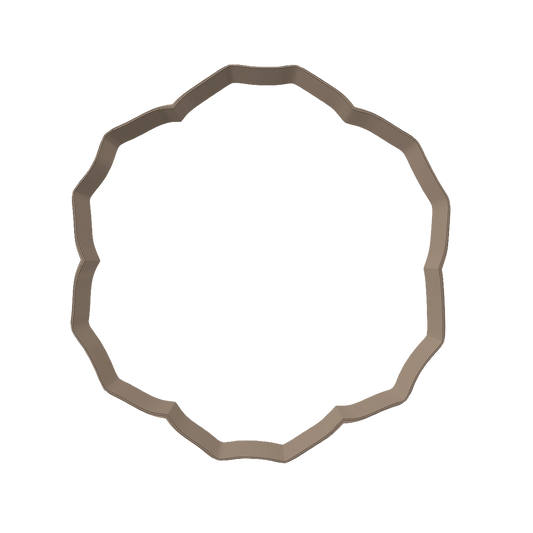 Keramik-Ausstecher Blüte  No. 1 modern