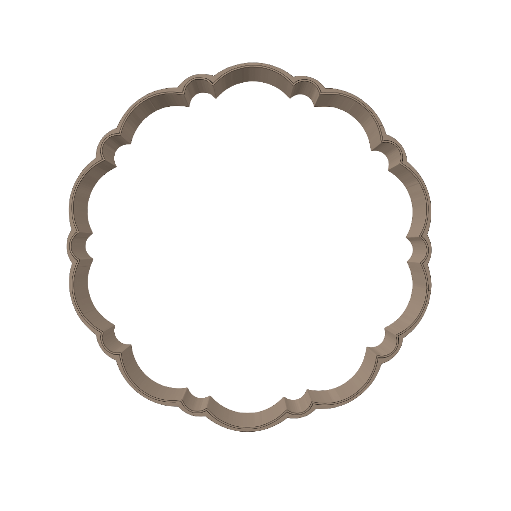 Keramik-Ausstecher  No. 23 ornamental