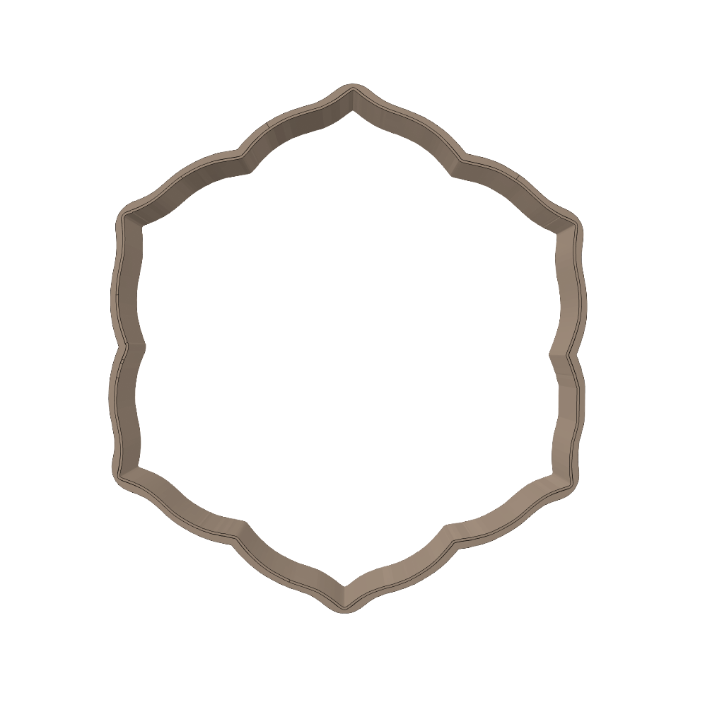 Keramik-Ausstecher  No. 22 ornamental