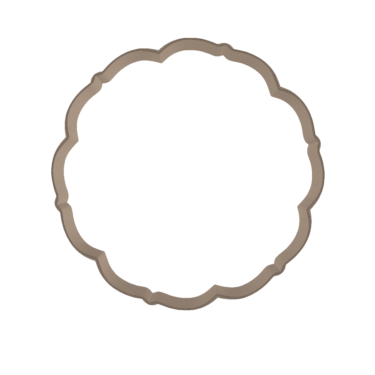 Keramik-Ausstecher  No. 21 ornamental