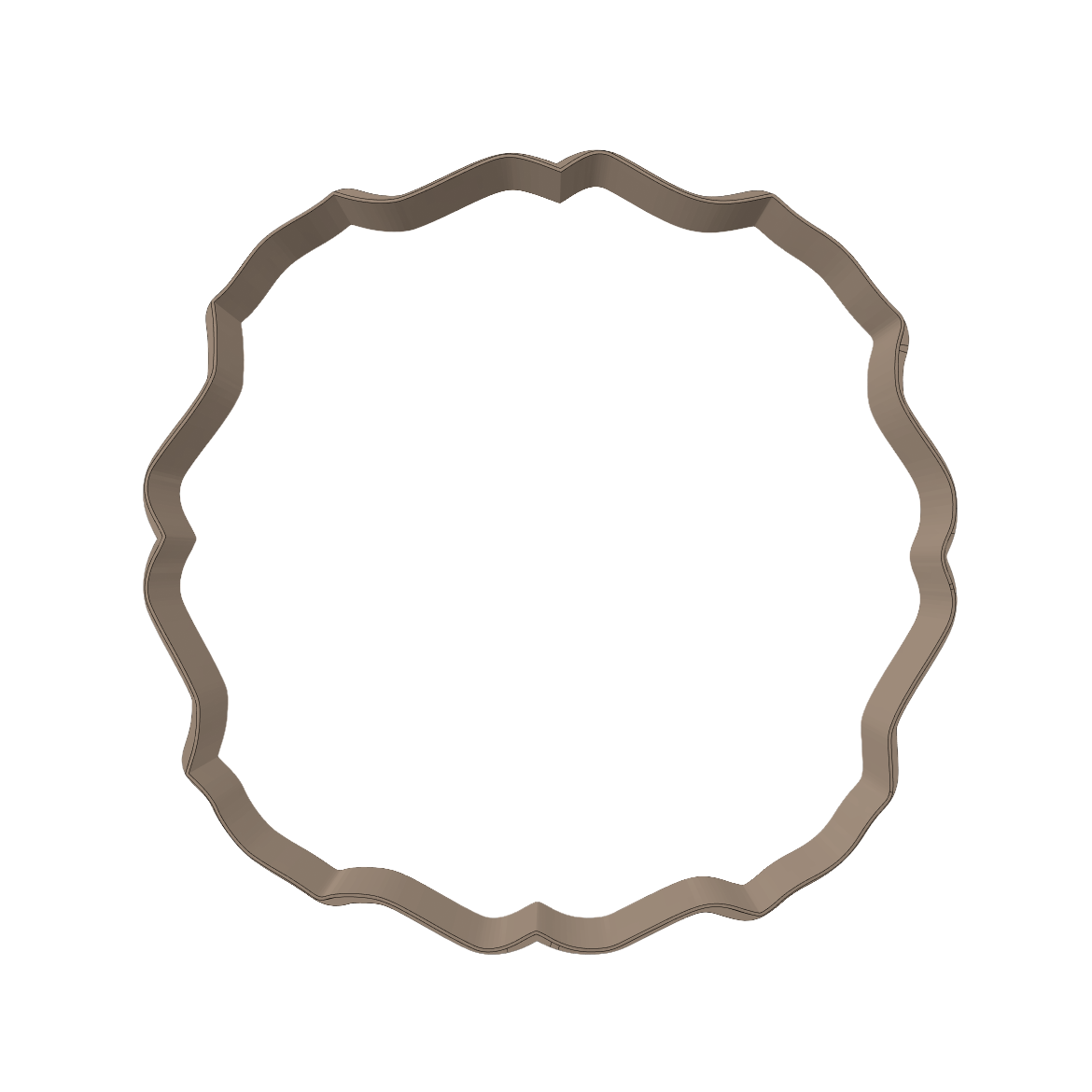 Keramik-Ausstecher ornamental  No. 17