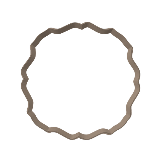 Keramik-Ausstecher ornamental  No. 17