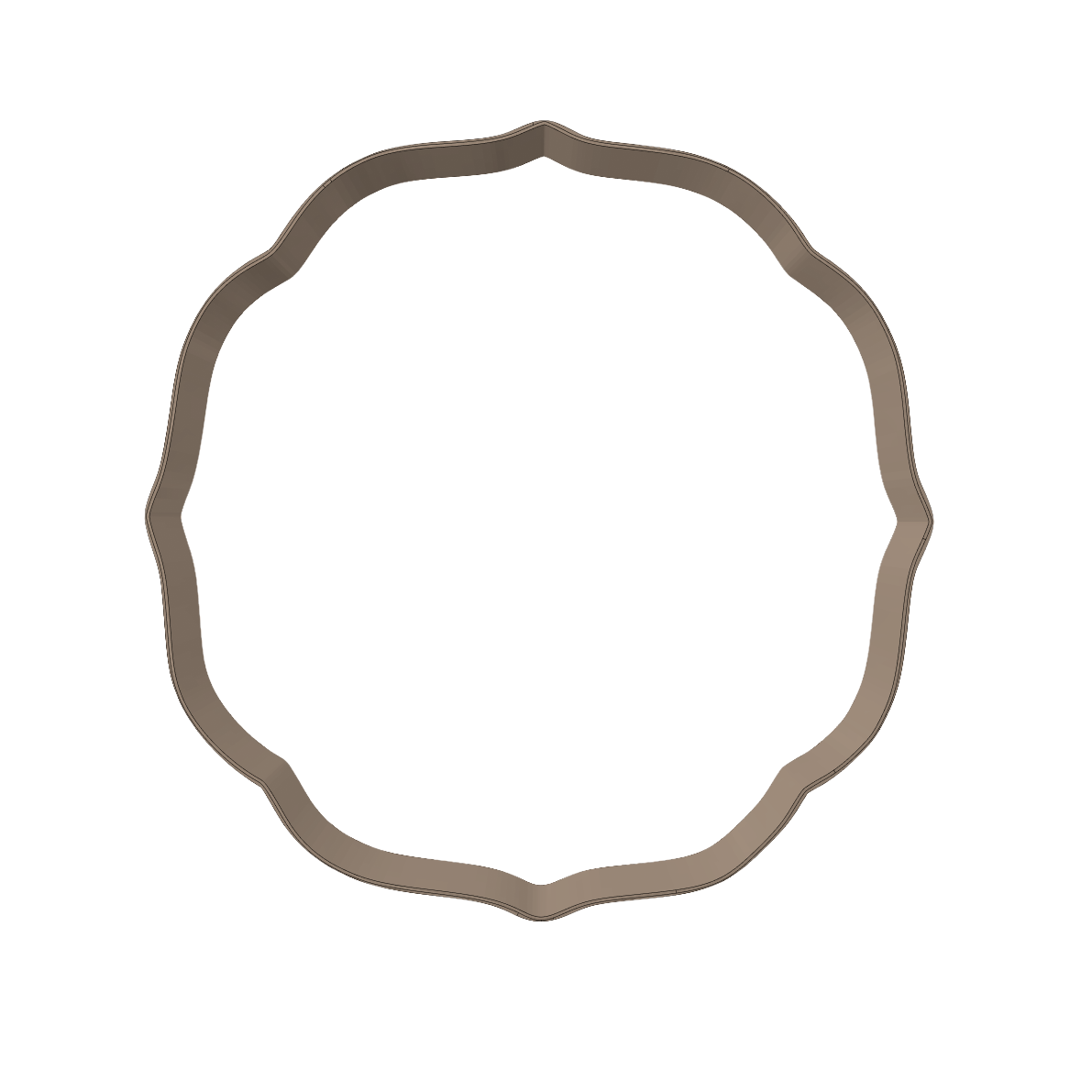 Keramik-Ausstecher  No. 24 ornamental