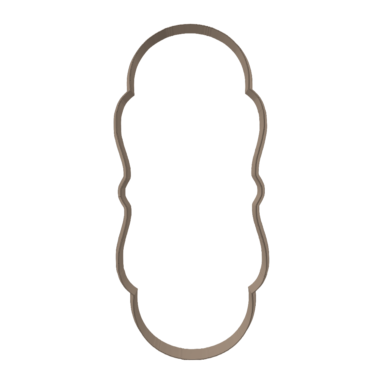 Keramik-Ausstecher  No. 3 antik