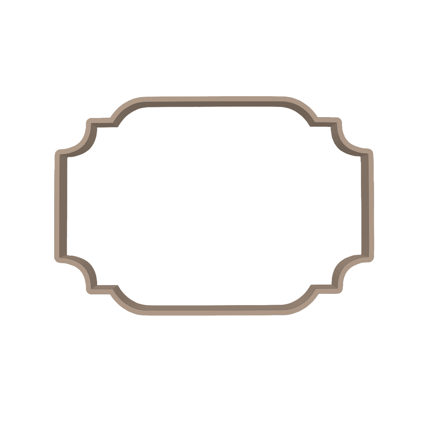 Keramik-Ausstecher Schild No.1