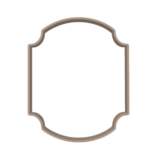 Keramik-Ausstecher Schild No.2
