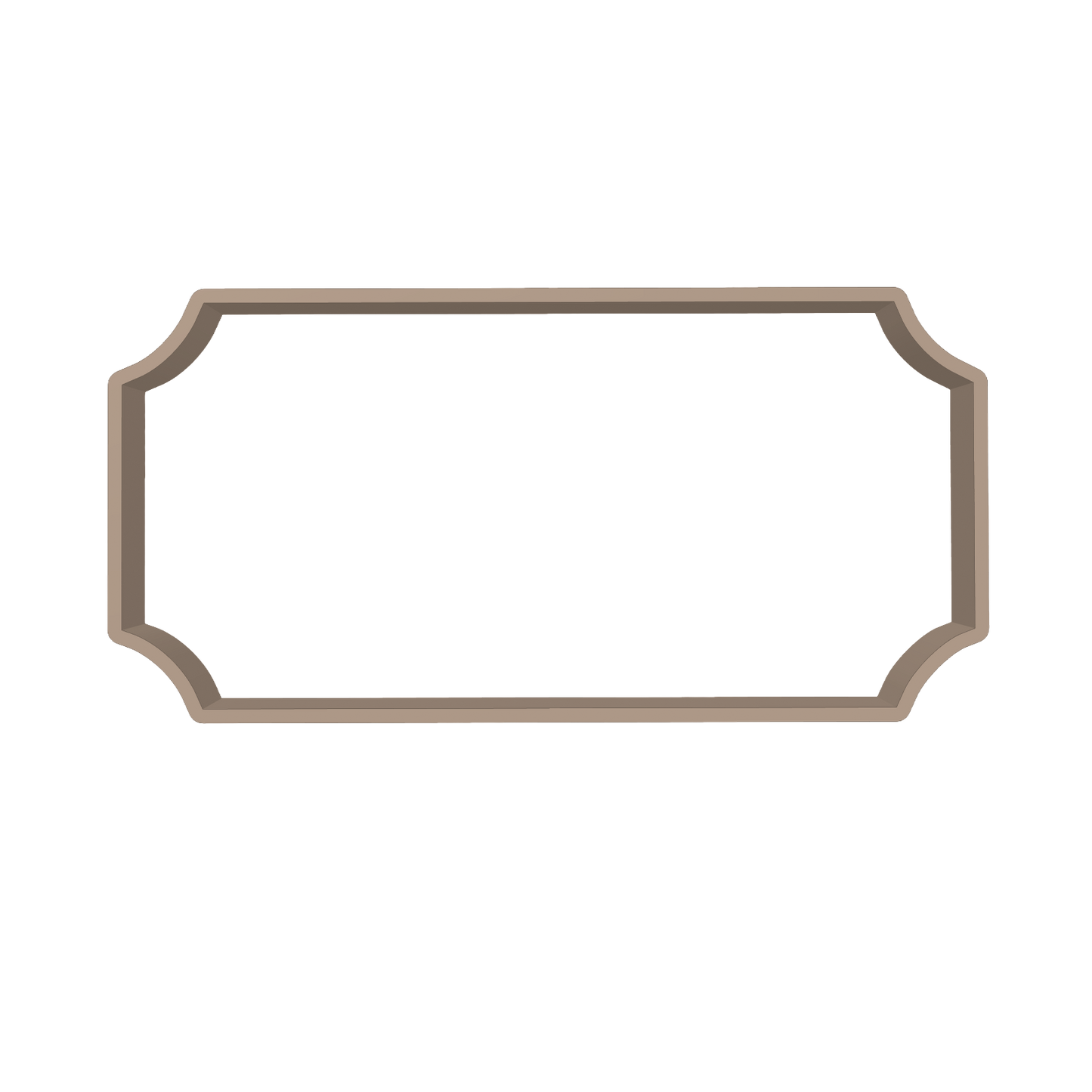 Keramik-Ausstecher Schild No.3