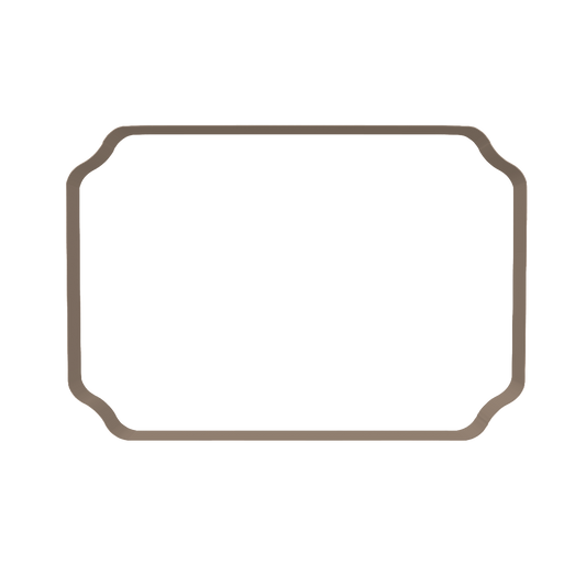 Keramik-Ausstecher Schild No.6