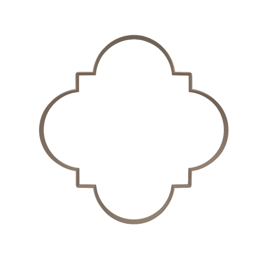 Keramik-Ausstecher Schild No.8