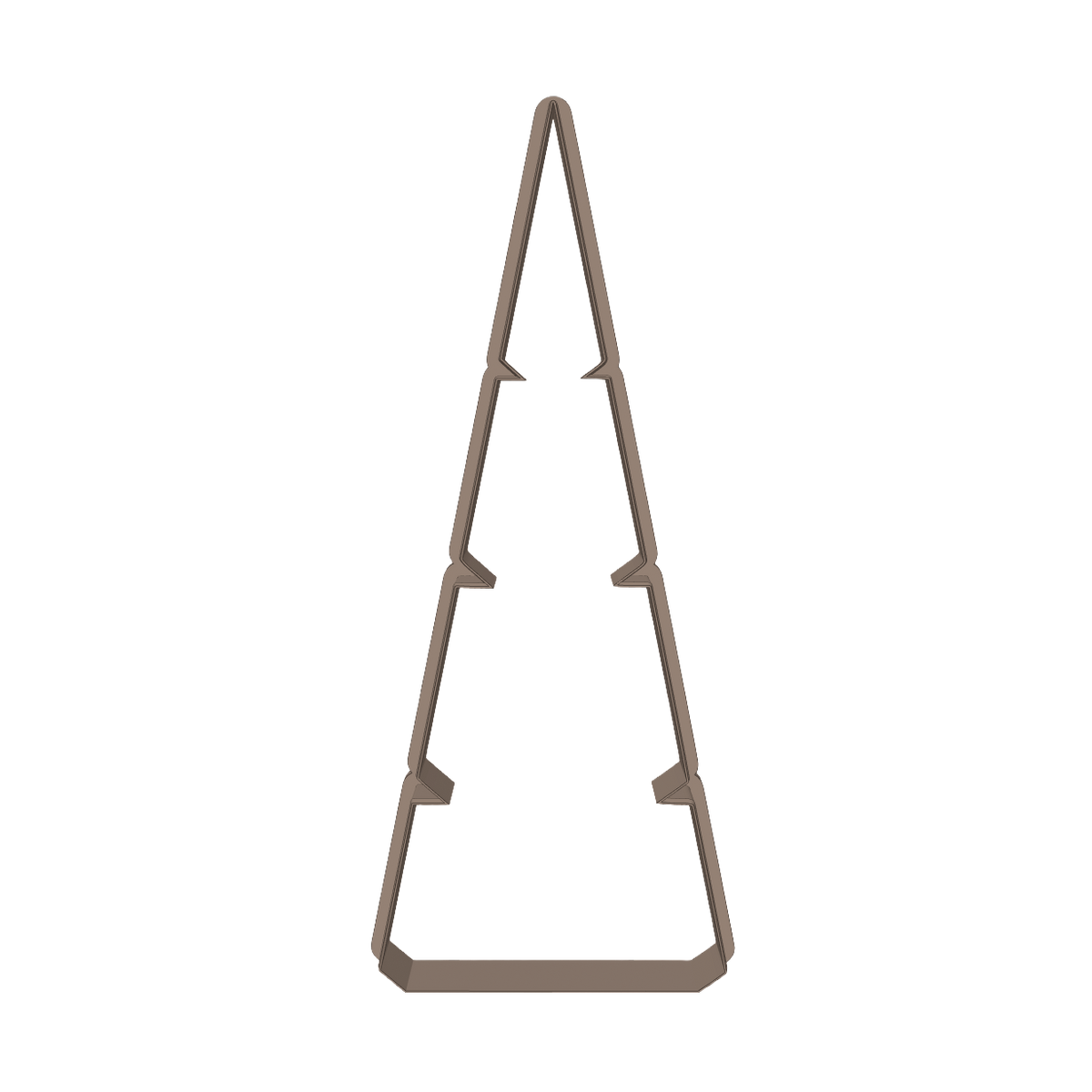 Tannenbaum Keramik-Ausstecher No. 1 • 10 bis 28 cm | Töpferwerkzeug für Weihnachtsdeko