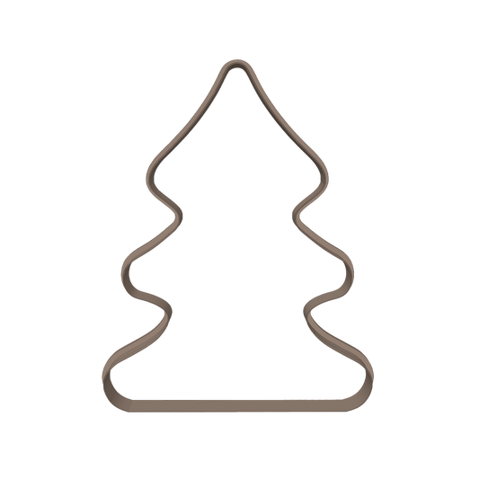 Besonderer Ausstecher Weihnachtsbaum Motiv zum Töpfern für Keramik