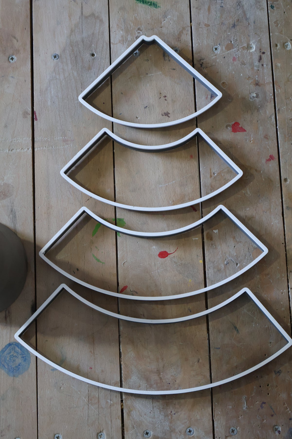 Ausstecher-Set für großen zusammenesetzten Weihnachtsbaum
